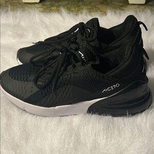 Black and White Air Max 270 Sneakers